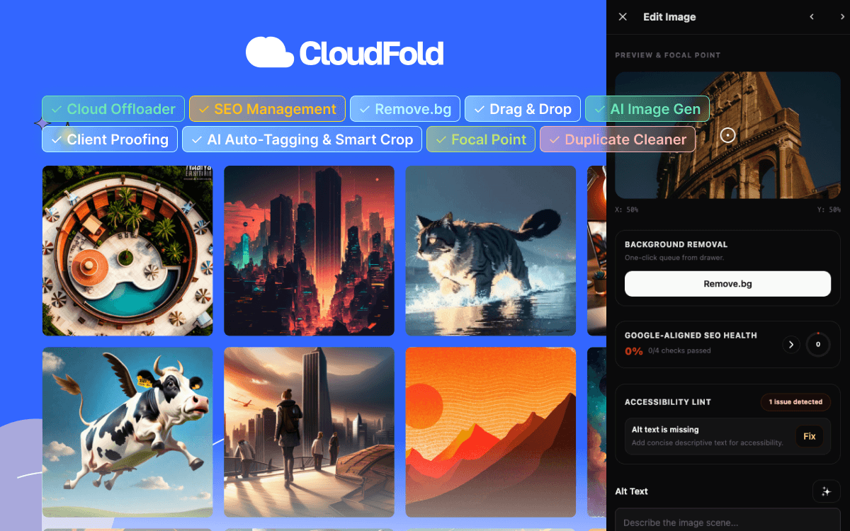 CloudFold product preview