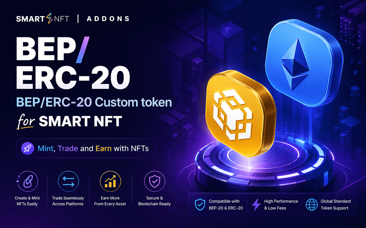 Smart NFT Custom Token Standard product preview