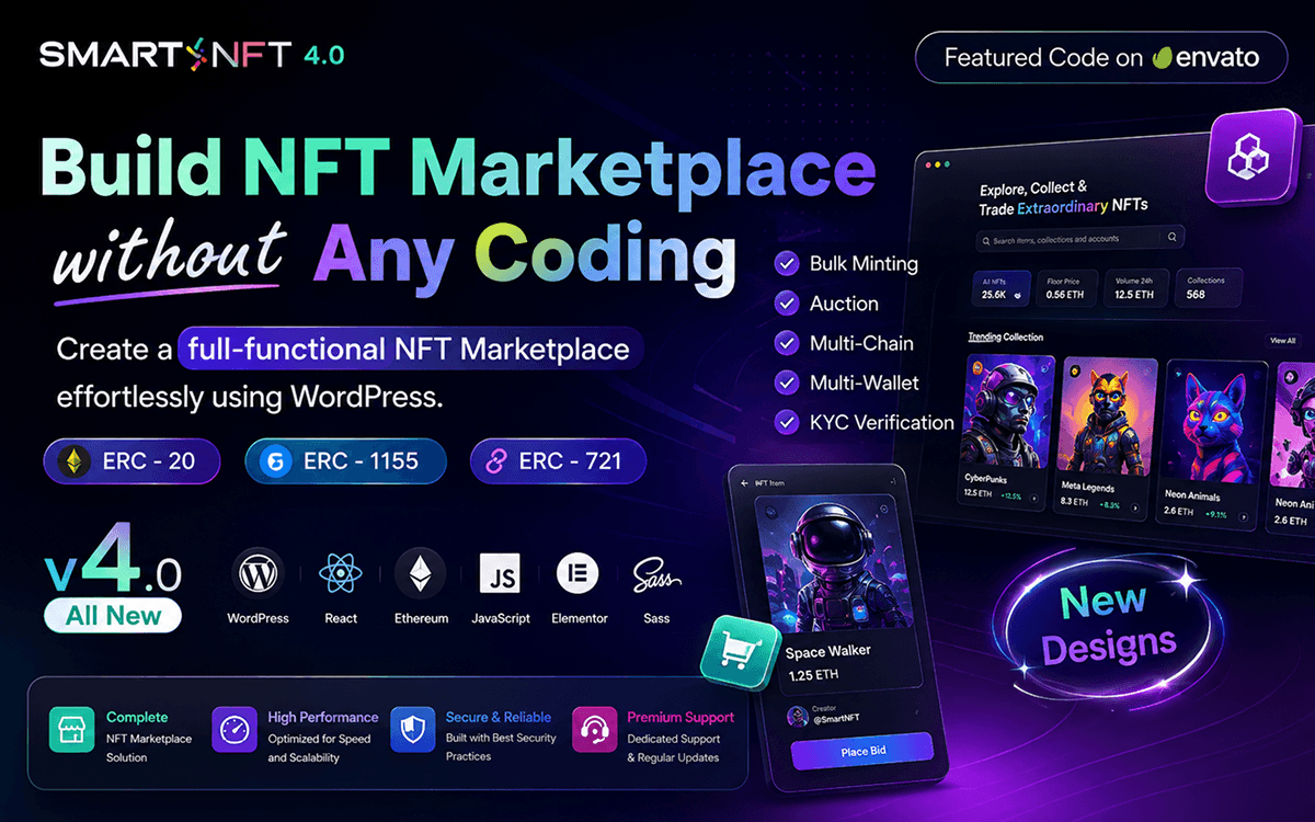 Smart NFT product preview