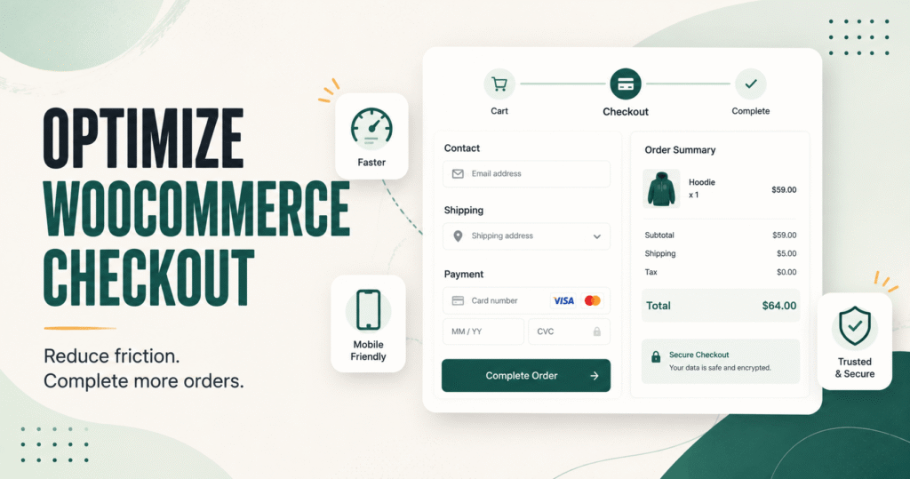 How to optimize WooCommerce checkout for more sales
